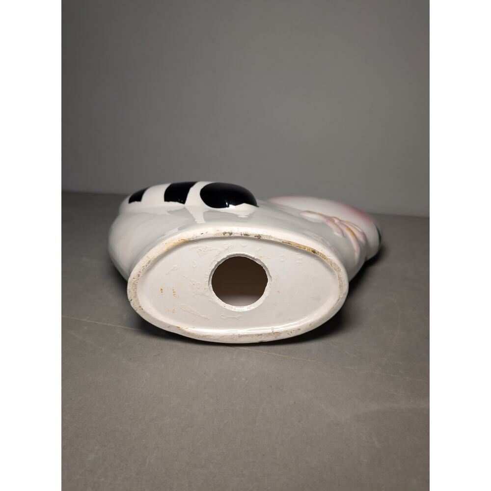 Vintage Albert E Price Ceramic Cat Statue Whimsical Flat Figurine 1980s - Picture 10 of 13